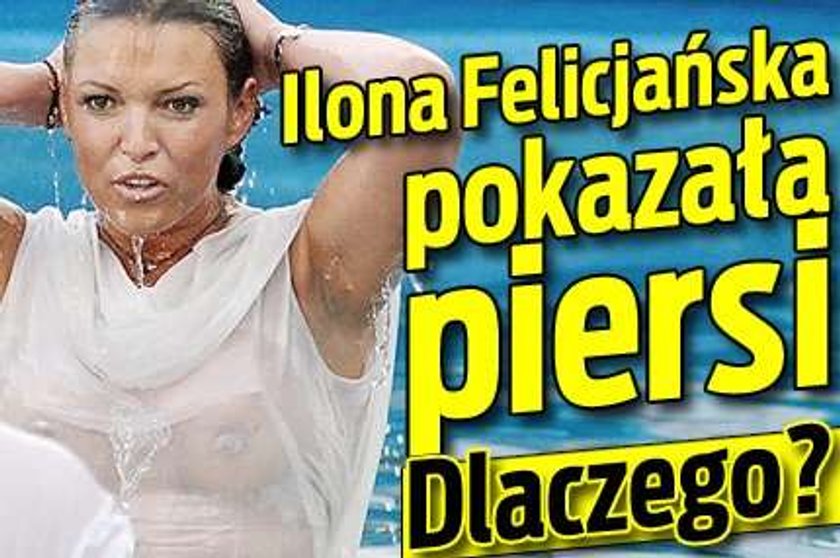 Felicjańska pokazała piersi. Dlaczego?