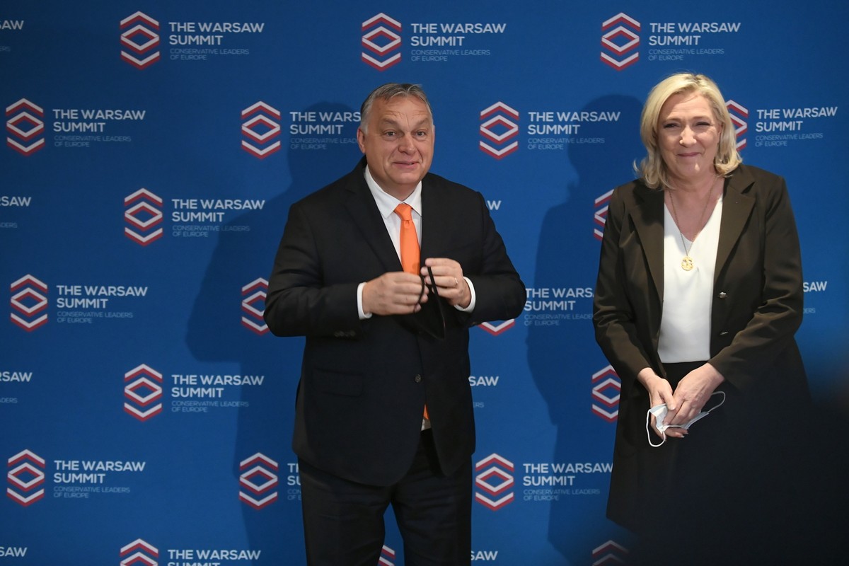 Viktor Orban, Marine Le Pen