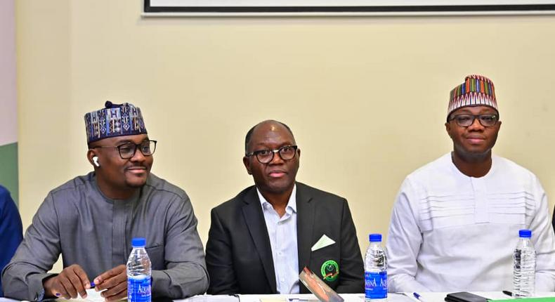 Lagos State Commissioner for Finance, Rabiu Olowo, LIRS Chairman, Ayodele Subair and Beulah Adeoye, Partner, Deloitte Nigeria. (LIRS)