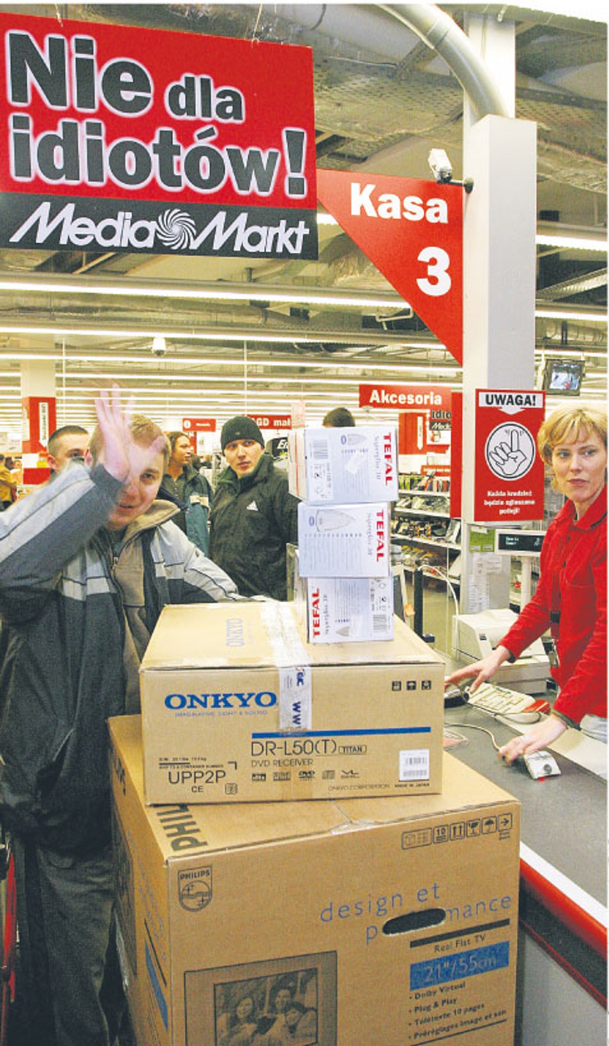 Hasło reklamowe warto zastrzec w Urzędzie Patentowym, żeby nie wykorzystywali go konkurenci Fot. Grzegorz Michałowski/PAP