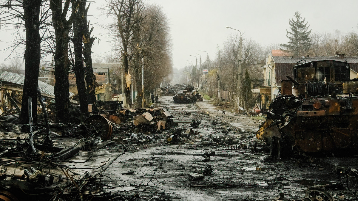 "Kobiety były gwałcone, a potem palone". Ukrainka żąda "nowej Norymbergi"