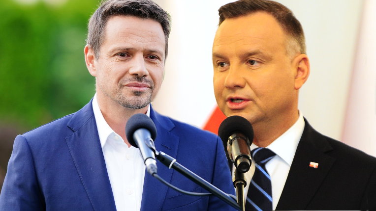 Rafał Trzaskowski i Andrzej Duda 