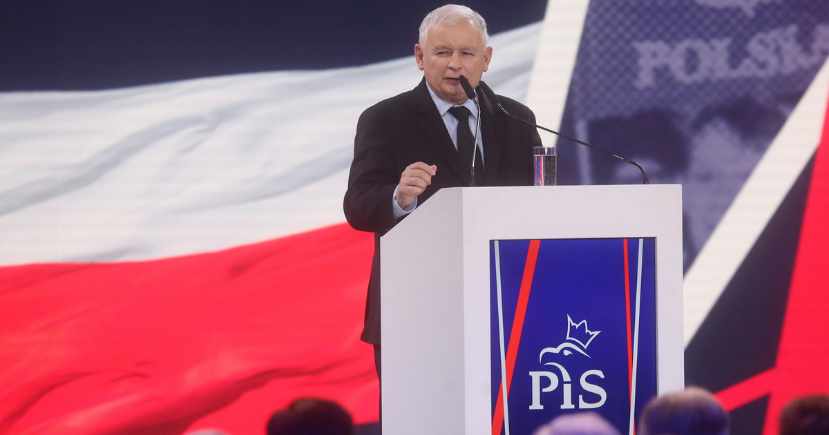 Jarosław Kaczyński Na Konwencji 500 Od Pierwszego Dziecka 3300