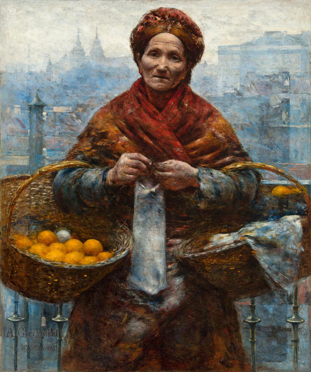 Aleksander Gierymski, "Żydówka z pomarańczami" (1880–1881)