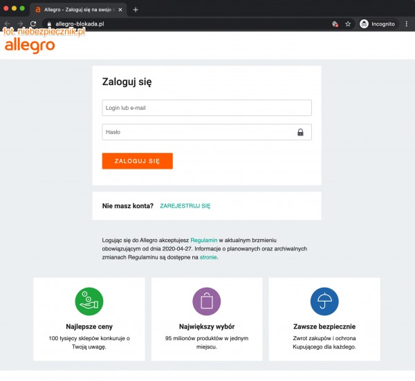 Sms Y O Blokadzie Konta Na Allegro Z Powodu Rodo Uwaga Na Nowe Oszustwo