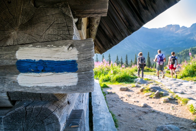 Tatry, szlak turystyczny, turysta, góry, wakacje, PTTK,