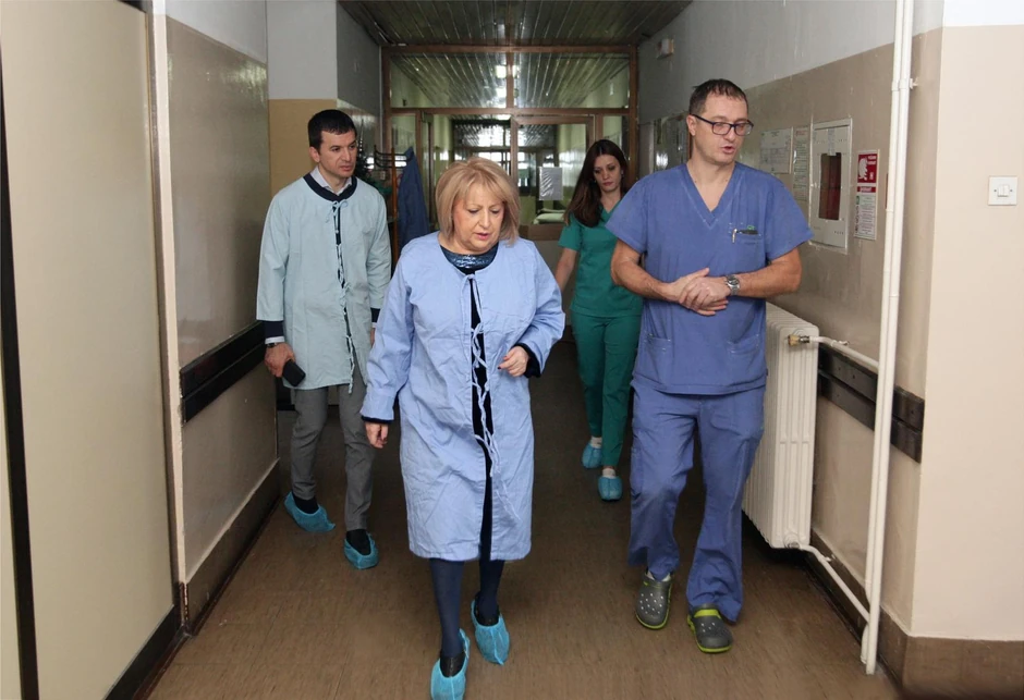 Ministarka u obilasku porodilišta