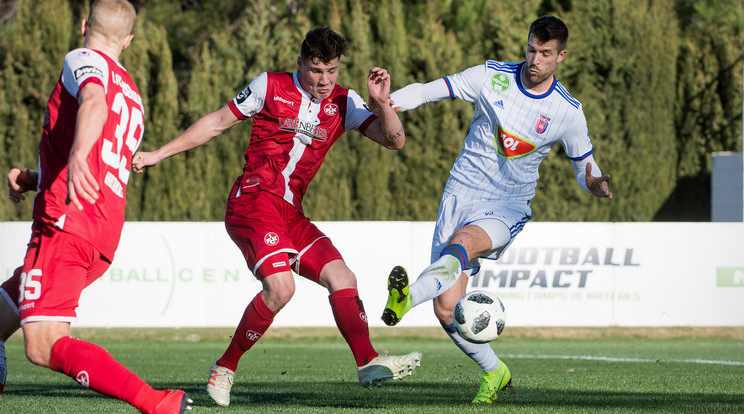 Futács Márkó korábban a horvát Hajduk Splitben is focizott, 
a tavasszal a Vidit erősíti majd