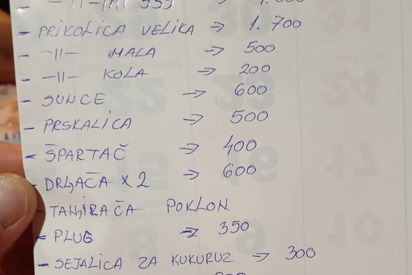 Dejan popisao imovinu na parčetu papira, RASPRODAJE sve što ima: Dva traktora, prikolice, kosačica i freza na prodaju! Jednu stvar daje na poklon (FOTO)