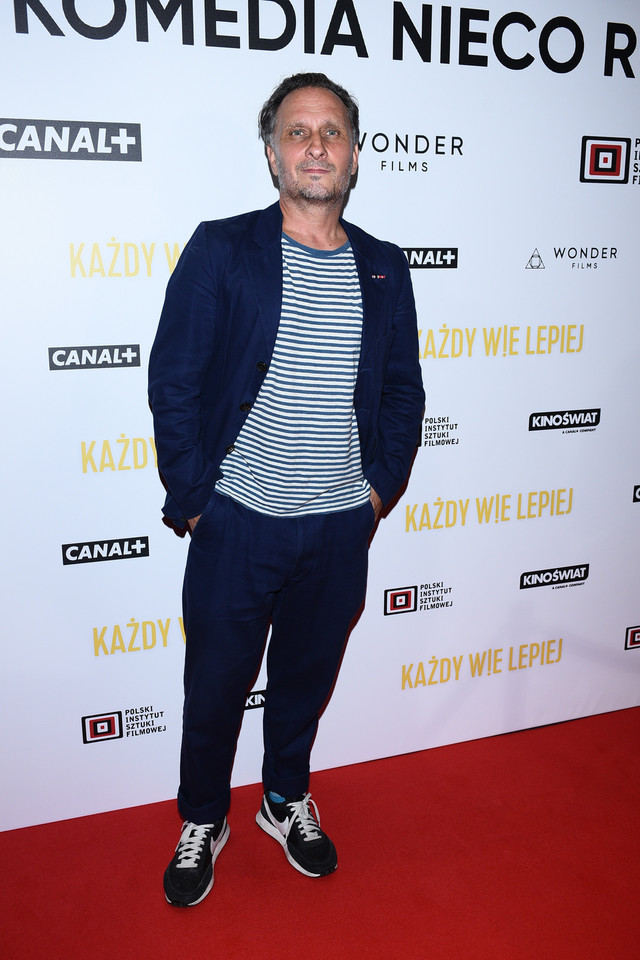 Gwiazdy na premierze filmu "Każdy wie lepiej": Michał Rogalski