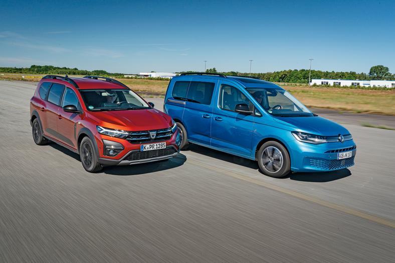 Dacia Jogger i Volkswagen Caddy - porównanie