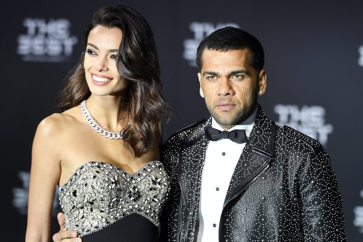 Dani Alves i jego dziewczyna, Joana Sanz