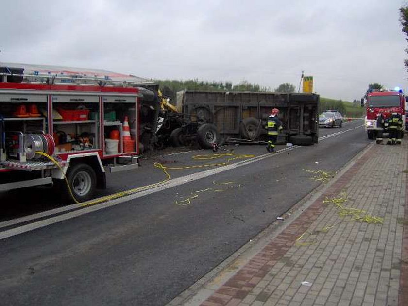 Tragiczny wypadek w Brdowie.