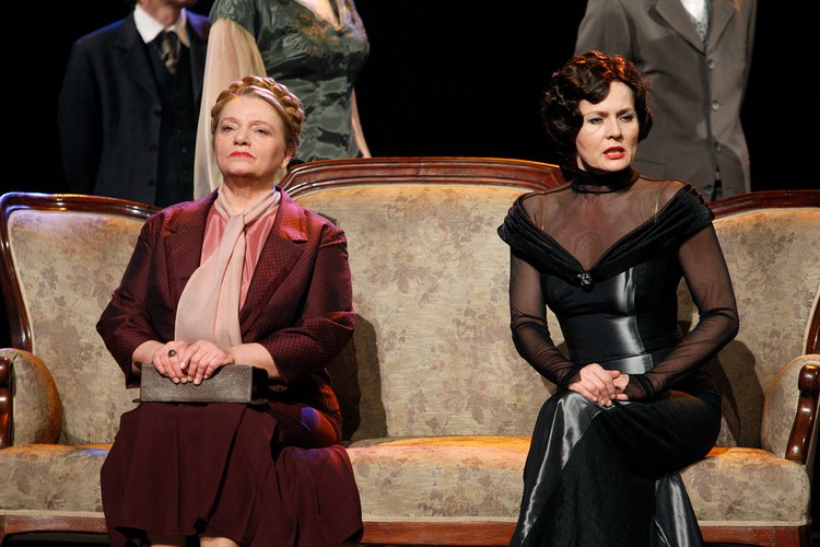 Grażyna Szapołowska i Anna Seniuk w 'Iwanowie' w Teatrze Narodowym - czerwiec 2008