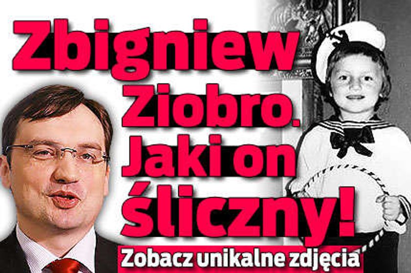 Zbigniew Ziobro. Jaki on śliczny!