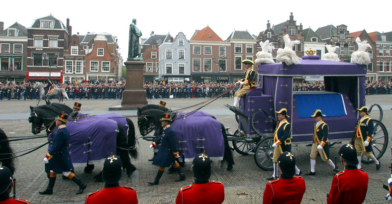 Pogrzeb Clausa, księcia Niderlandów (Delft, 15 października 2002 r.)