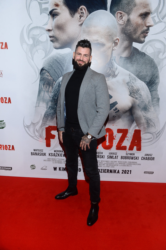 Gwiazdy na premierze filmu "Furioza": Wojciech Gola