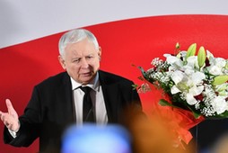 Jarosław Kaczyński w Puławach