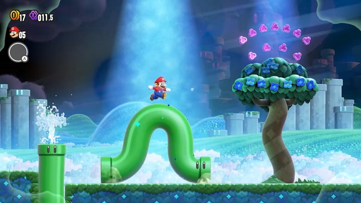 Oficiálny obrázok z hry Super Mario Bros. Wonder.