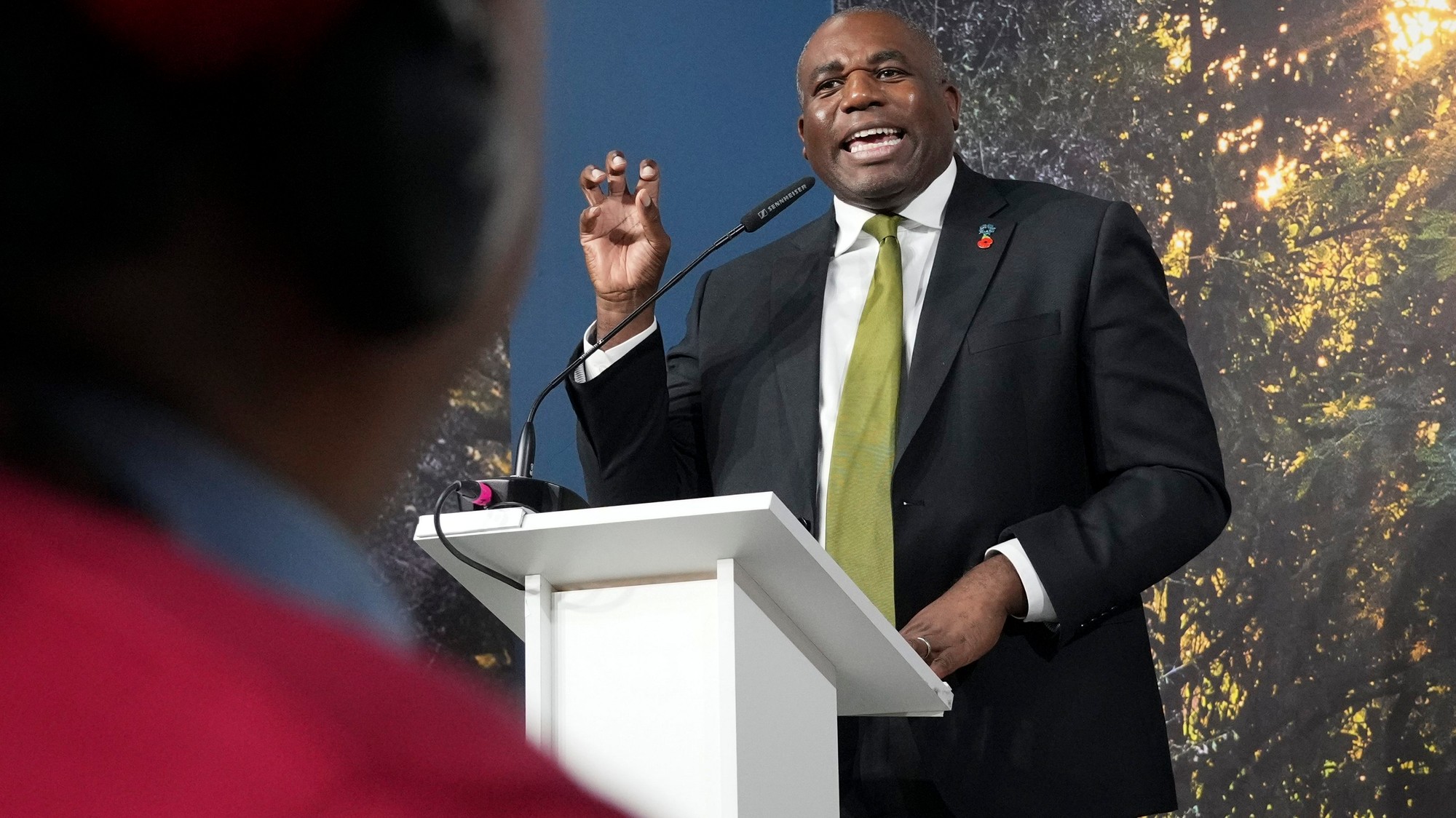 Britský minister zahraničných vecí David Lammy.