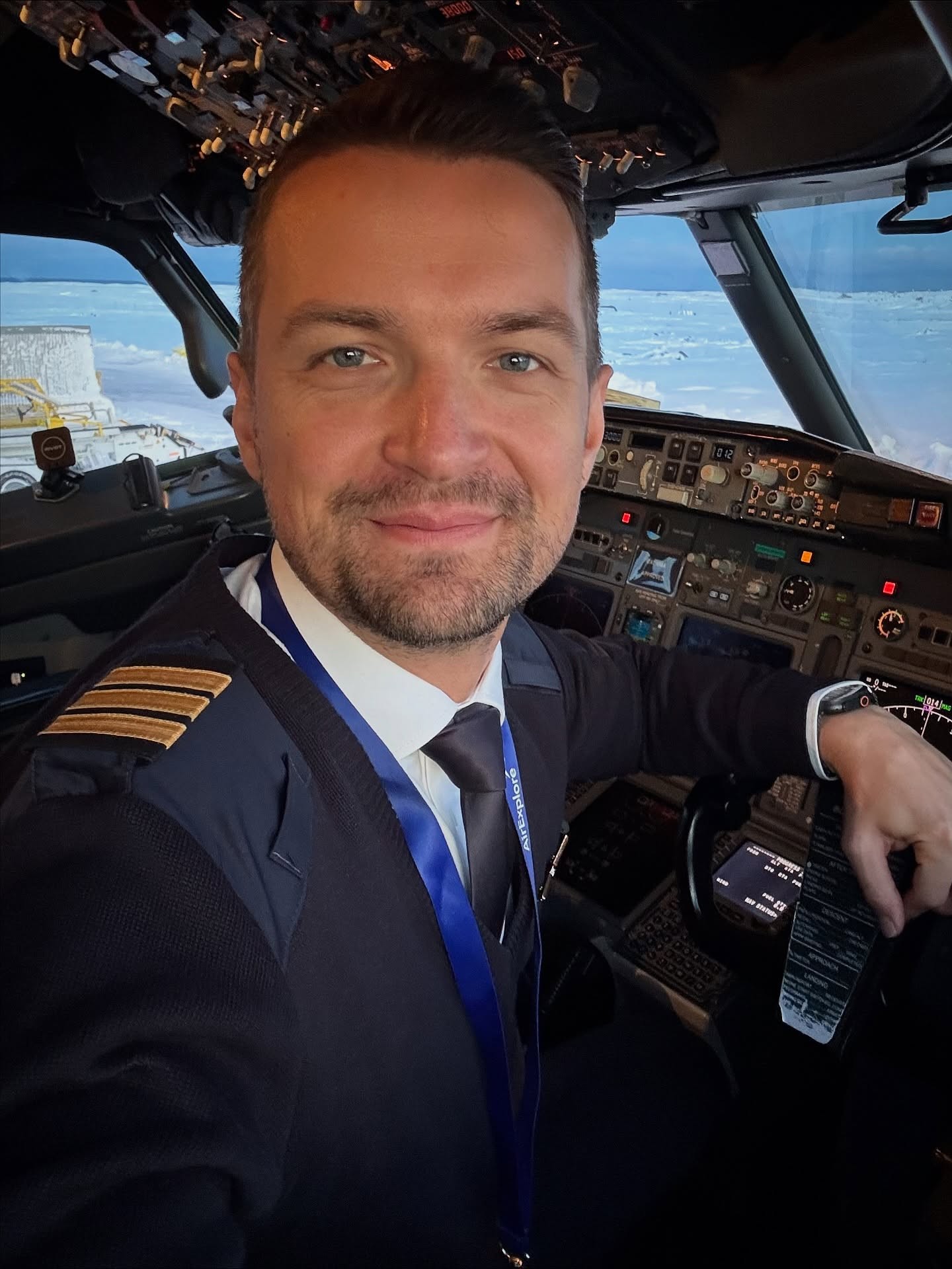 Pilot Viktor Vincze.
