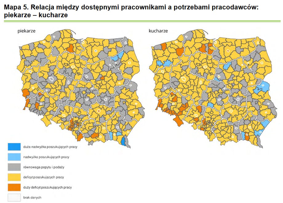 Poszukiwane zawody w branży gastronomicznej w 2020 r. z badania "Barometr zawodów"