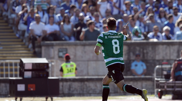 A portugál zseni, Bruno Fernandes lehet a Királyi Gárda újabb nagy igazolása. /Foto:Northfoto