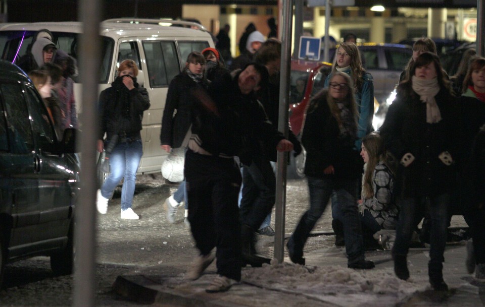 Zamieszki w Kielcach po manifestacji przeciwko ACTA