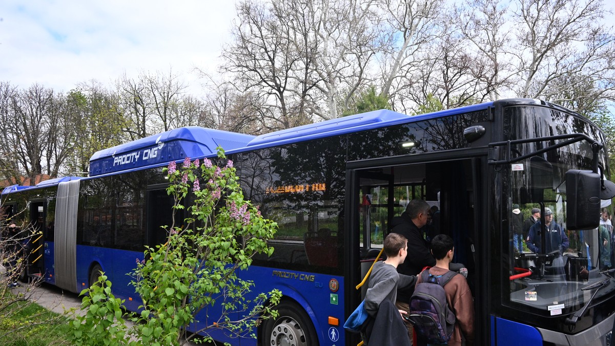 Autobus, ilustracija