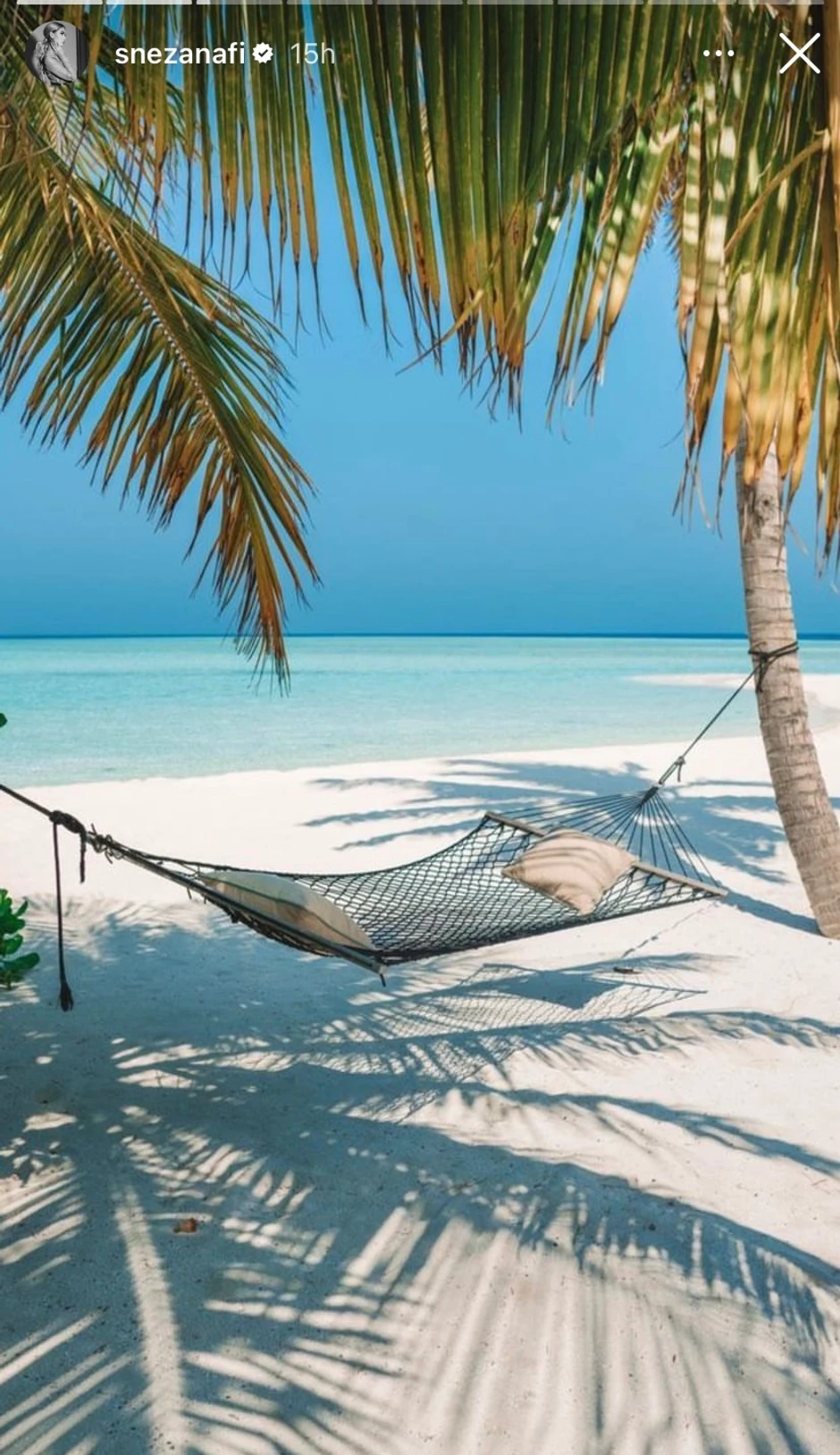 Snežana na luksuznom putovanju