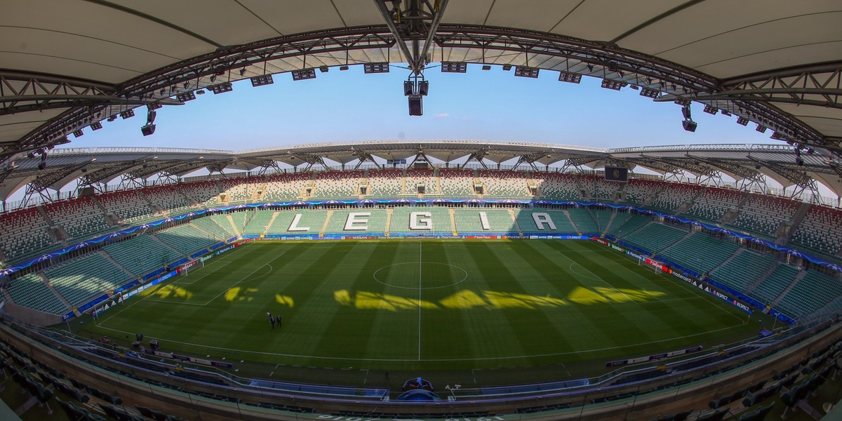 Stadion Legii gotowy na Ligę Mistrzów