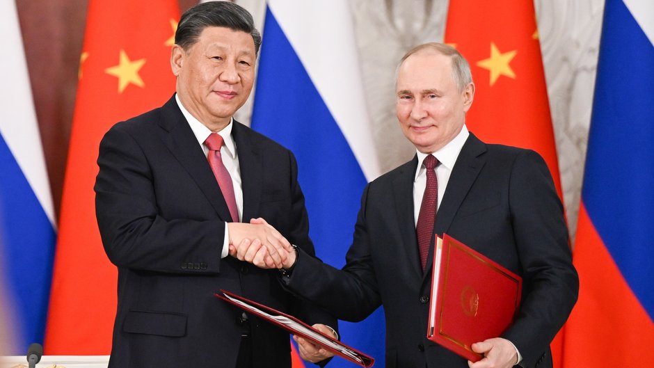 Xi Jinping i Władimir Putin