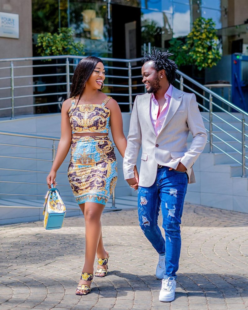 Diana Marua and husband Bahati
