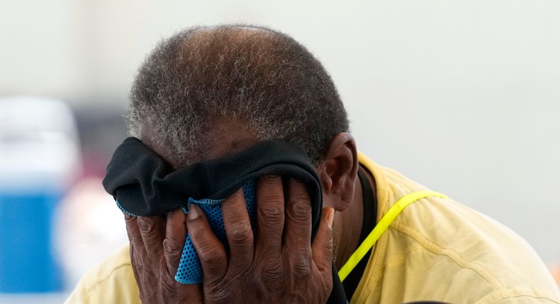 Phoenix on Wednesday had a record 20 consecutive days of temperatures reaching 110 degrees or beyond. Ross D. Franklin/Associated Press