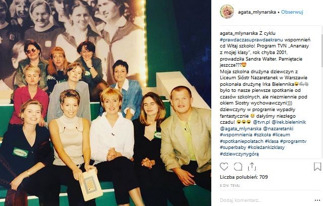 Instagram Agaty Młynarskiej