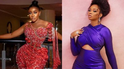 Ini Edo and BBNaija star Bam Bam turn a year older today