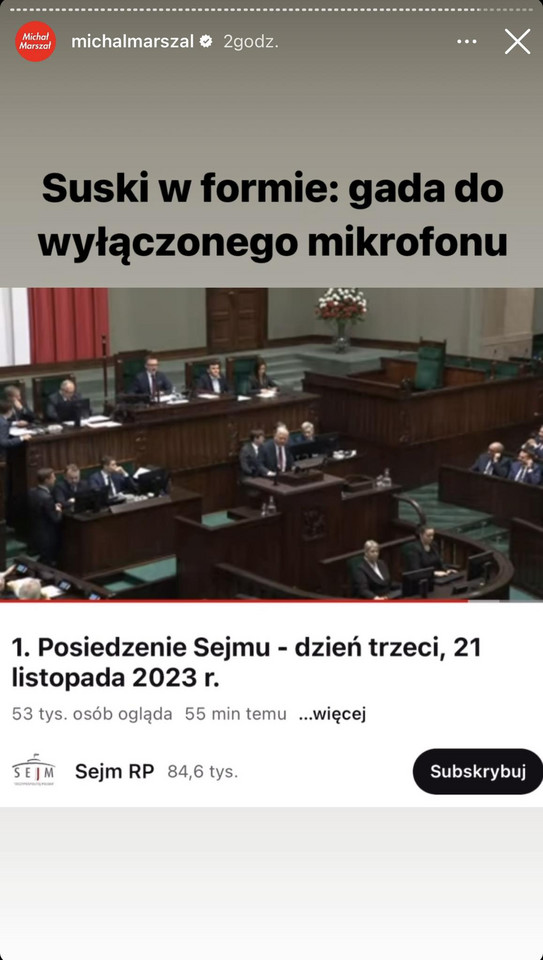 Wtorkowe posiedzenia Sejmu