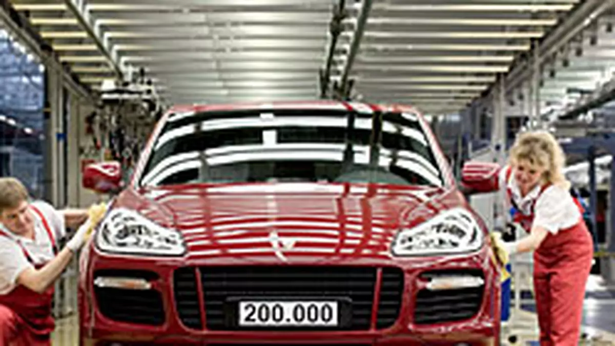 Porsche Cayenne – już 200 tys. sprzedanych egzemplarzy