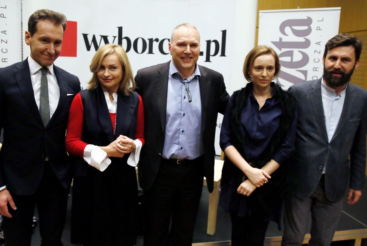 Piotr Kraśko, Katarzyna Janowska, Jarosław Kurski, Karolina Lewicka, Kamil Dąbrowa