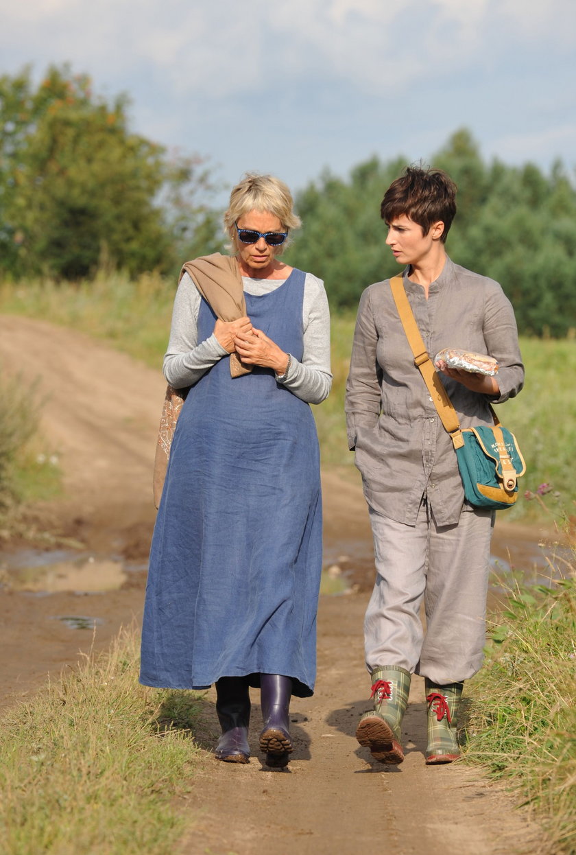 Joanna Brodzik i Małgorzata Braunek