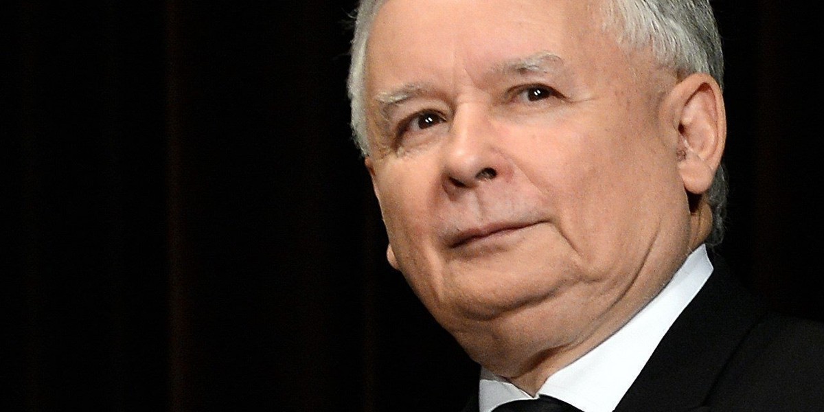 To tam ukrywał się Jarosław Kaczyński z kotem?