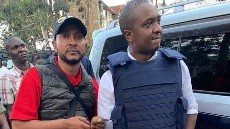 Politician Steve Mbogo causes a stir posing with guns at Dusit Hotel where Al Shabaab carried out an attack