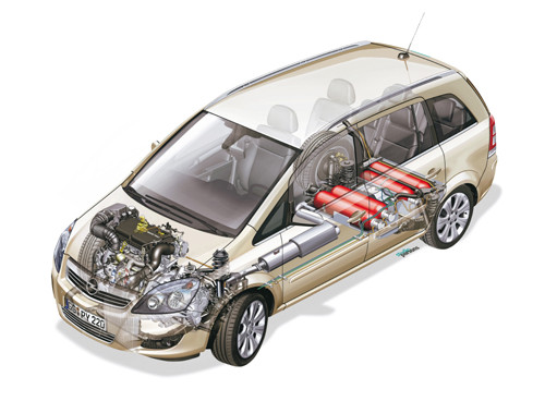 Opel Zafita 1.6 CNG Ecoflex Turbo - Opel znów na gazie