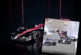 Makabryczny wypadek kierowcy Alfa Romeo F1 Team Orlen na Silverstone [Nagranie]