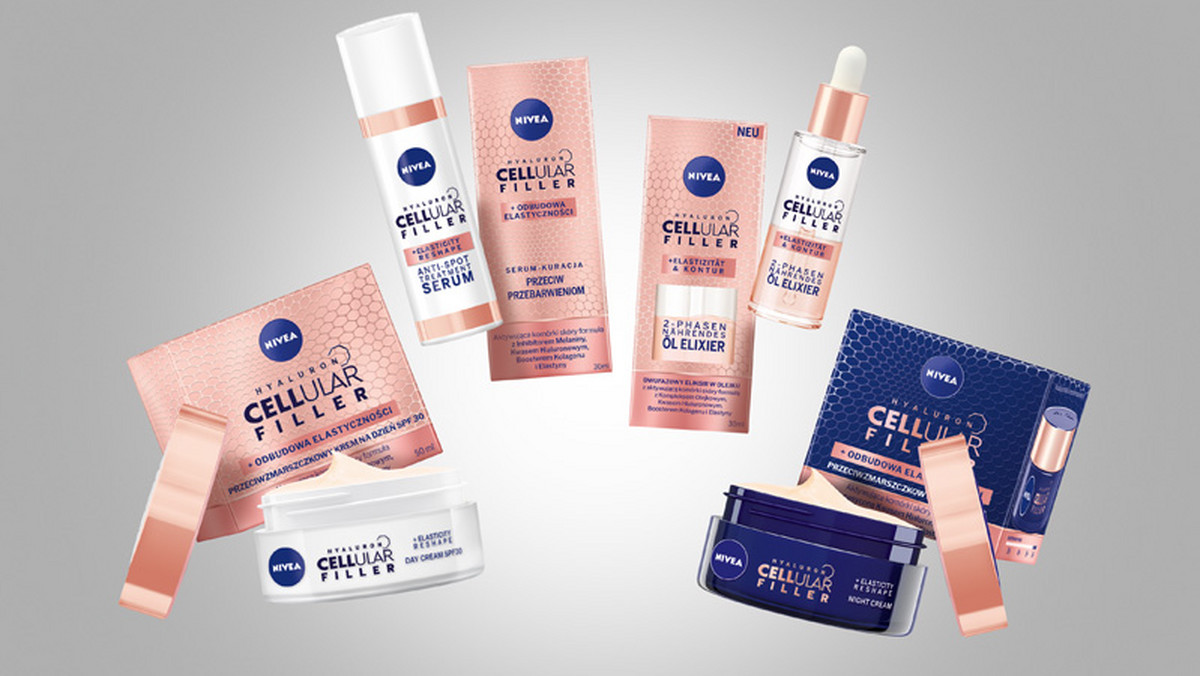 Czas na luksus z nową, wielozadaniową linią anti-aging Nivea Hyaluron Cellular Filler + Odbudowa Elastyczności