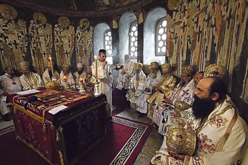 Peć, Saborna arhijerejska liturgija