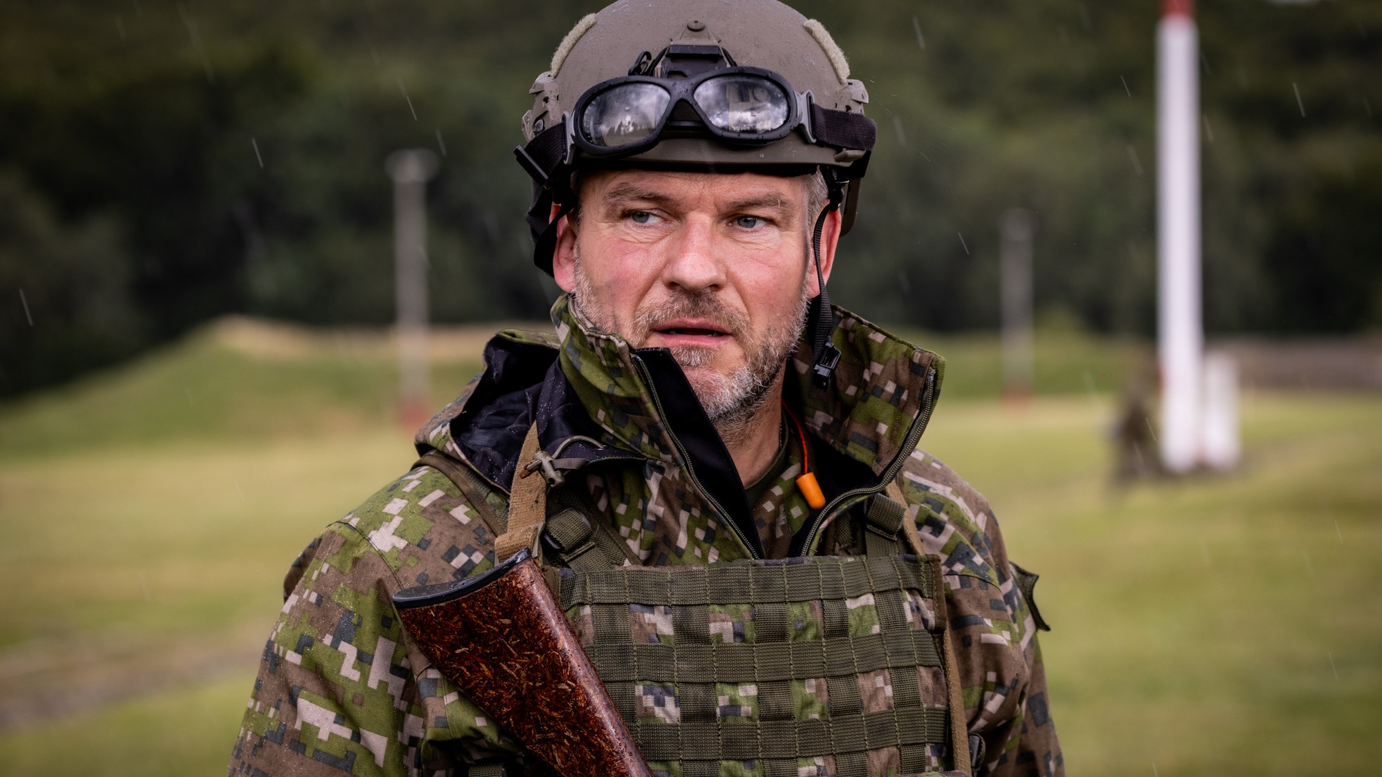 Peter Pellegrini na výcviku Národných obranných síl 17.7.2025