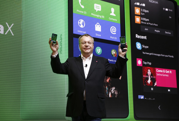 Stephen Elop prezentuje smartfony z serii Nokia X