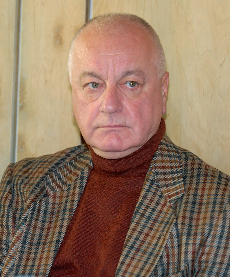 Jerzy Schejbal podczas ogłoszenia nominacji do Feliksów Warszawskich za sezon 2009/2010