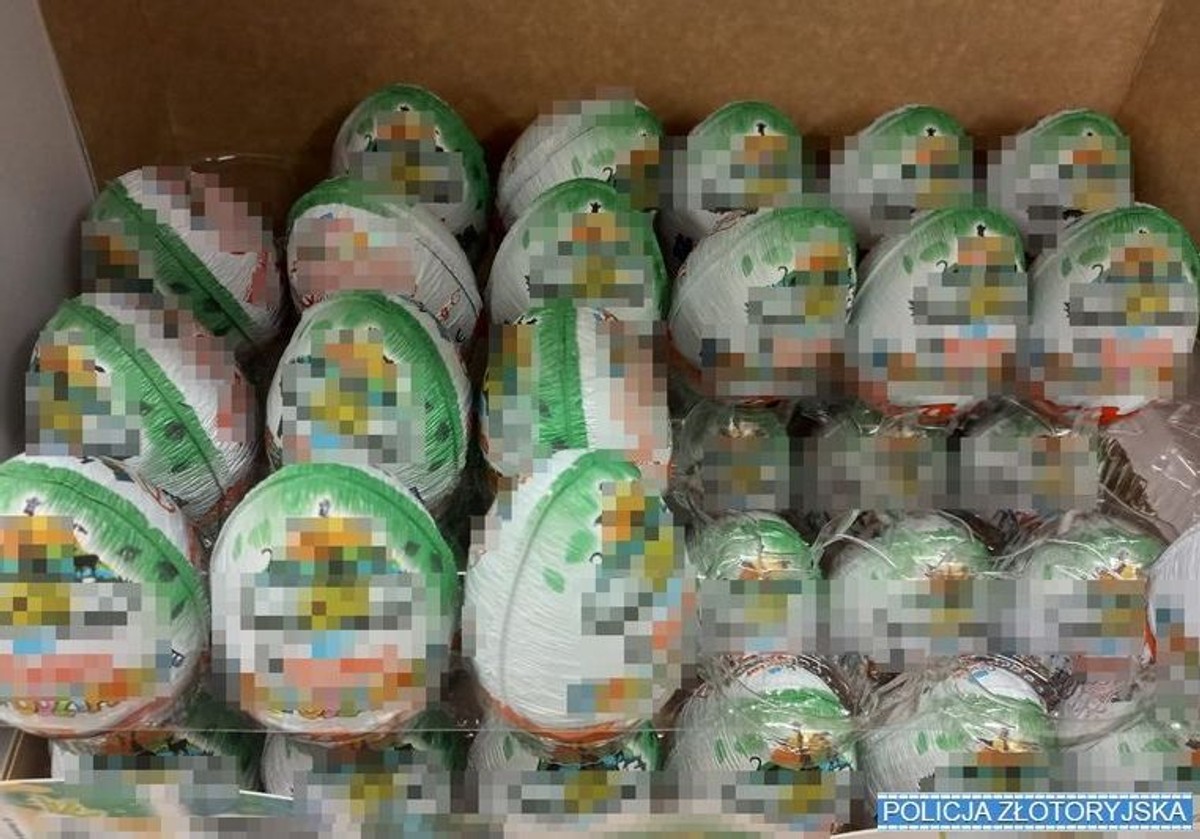 Chcieli ukraść ponad 300 czekoladowych jajek